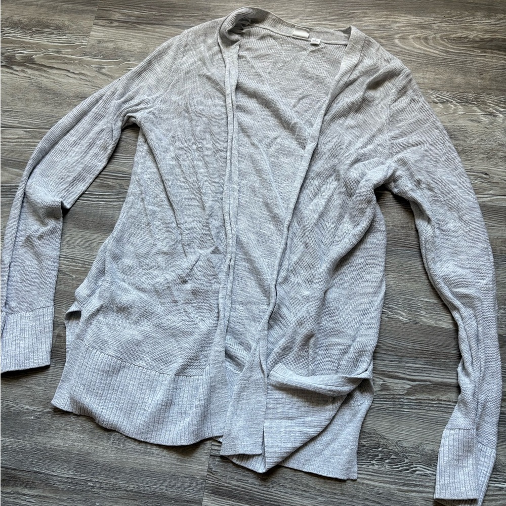 GAP Women's Light Gray Cardigan